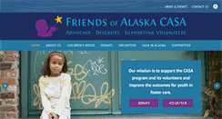 Desktop Screenshot of friendsofalaskacasa.org